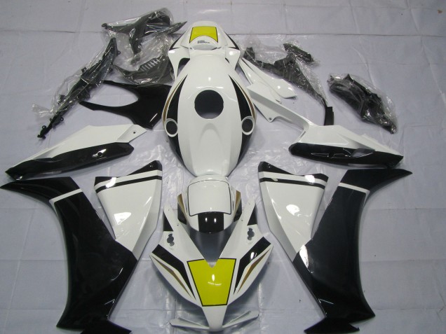 Best Black and White Honda CBR1000RR Motorcycle Fairings 2012-2016