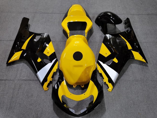 Best Black and Yellow Suzuki GSXR 600-750 Motorcycle Fairings 2001-2003 Best Black and Yellow Suzuki GSXR 600-750 Motorcycle Fairings 2001-2003