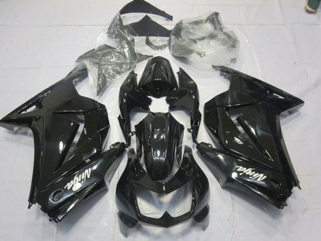 Best Black Gloss Kawasaki Ninja 250 Motorcycle Fairings 2008-2013 Best Black Gloss Kawasaki Ninja 250 Motorcycle Fairings 2008-2013