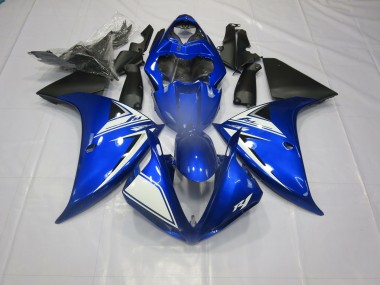 Best Blue and Black Yamaha R1 Motorcycle Fairings 2013-2014