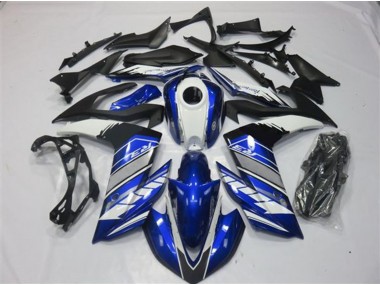 Best Blue and Silver Yamaha R3 Motorcycle Fairings 2015-2018