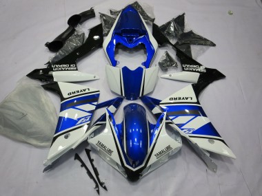 Best Blue and White Yamaha R1 Motorcycle Fairings 2007-2008