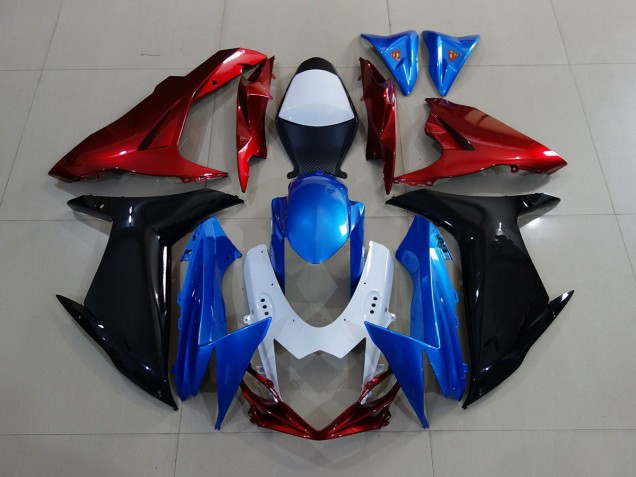 Best Blue / Black / Red Suzuki GSXR 600-750 Motorcycle Fairings 2011-2020 Best Blue / Black / Red Suzuki GSXR 600-750 Motorcycle Fairings 2011-2020