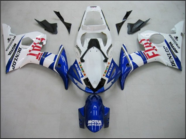 Best Blue Fiat Yamaha R6 Motorcycle Fairings 2003-2005 Best Blue Fiat Yamaha R6 Motorcycle Fairings 2003-2005