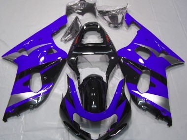 Best Blue OEM Style Suzuki GSXR 600-750 Motorcycle Fairings 2001-2003