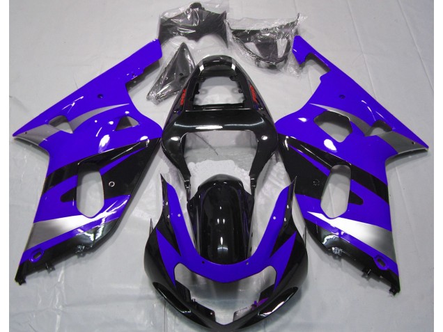 Best Blue OEM Style Suzuki GSXR 600-750 Motorcycle Fairings 2001-2003