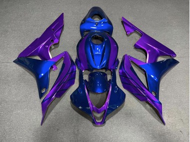Best Blue & Purple Honda CBR600RR Motorcycle Fairings 2007-2008