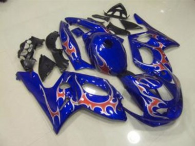 Best Blue Red and Silver Gloss Yamaha YZF600 Motorcycle Fairings 1998-2007