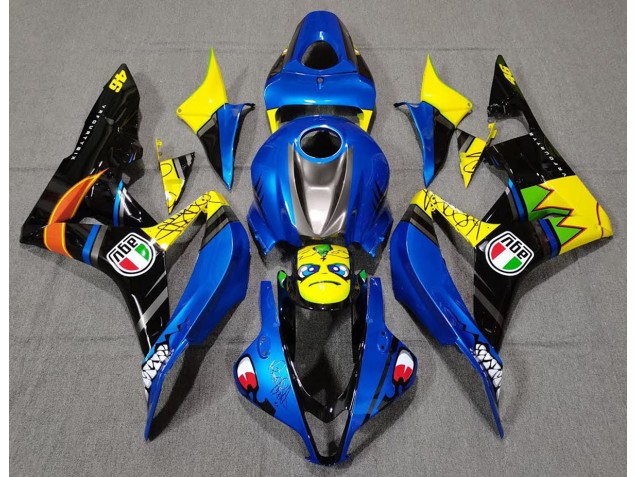 Best Blue Shark Honda CBR600RR Motorcycle Fairings 2007-2008 Best Blue Shark Honda CBR600RR Motorcycle Fairings 2007-2008