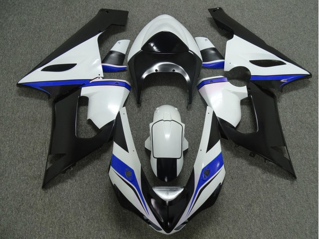 Best Blue white and Black Kawasaki ZX6R Motorcycle Fairings 2005-2006 Best Blue white and Black Kawasaki ZX6R Motorcycle Fairings 2005-2006