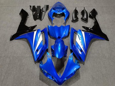 Best Blue White and Black Yamaha R1 Motorcycle Fairings 2007-2008