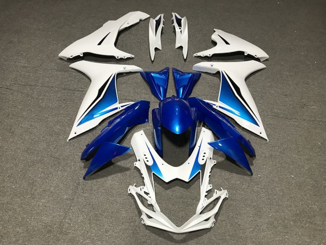 Best Blue White Custom Suzuki GSXR 600-750 Motorcycle Fairings 2011-2020 Best Blue White Custom Suzuki GSXR 600-750 Motorcycle Fairings 2011-2020