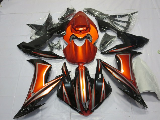 Best Burnt Orange Yamaha R1 Motorcycle Fairings 2004-2006 Best Burnt Orange Yamaha R1 Motorcycle Fairings 2004-2006