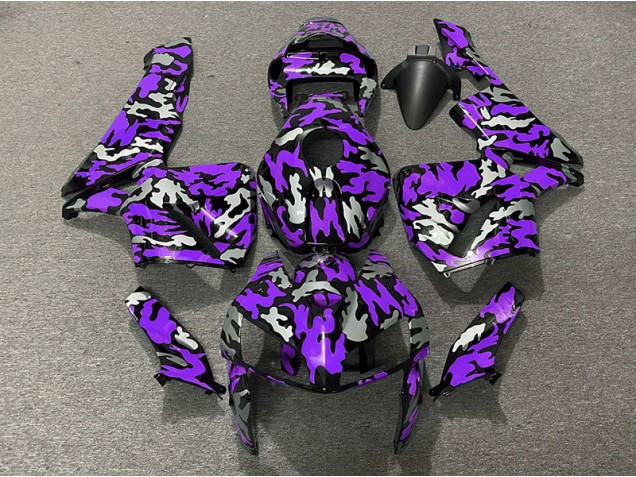 Best Camo & PURPLE Honda CBR600RR Motorcycle Fairings 2005-2006 Best Camo & PURPLE Honda CBR600RR Motorcycle Fairings 2005-2006