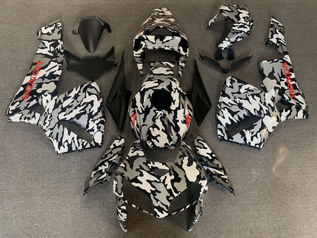 Best Camo & RED decals Honda CBR600RR Motorcycle Fairings 2005-2006 Best Camo & RED decals Honda CBR600RR Motorcycle Fairings 2005-2006