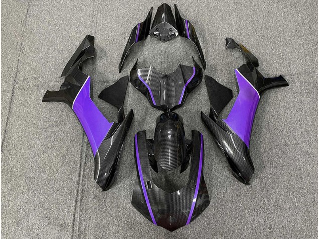 Best Carbon Fiber & Purple Yamaha R1 Motorcycle Fairings 2015-2019