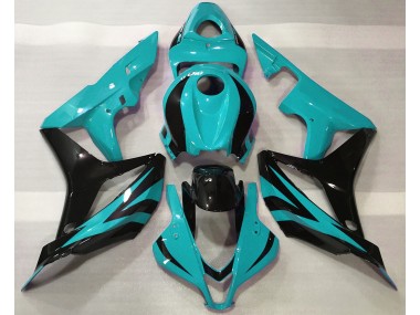 Best Cyan OEM Style Honda CBR600RR Motorcycle Fairings 2007-2008