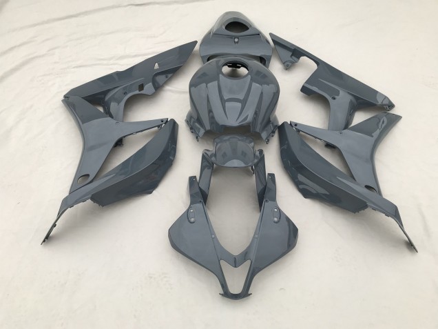 Best Dark Grey Honda CBR600RR Motorcycle Fairings 2007-2008