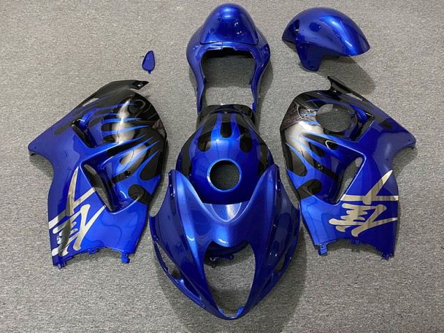 Best Deep Blue and Black Suzuki GSXR 1300 Motorcycle Fairings 1997-2007 Best Deep Blue and Black Suzuki GSXR 1300 Motorcycle Fairings 1997-2007