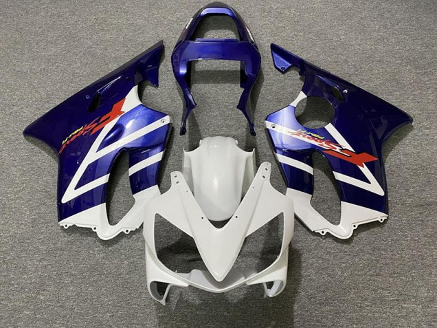 Best Deep Blue and White Honda CBR600 F4i Motorcycle Fairings 2001-2003 Best Deep Blue and White Honda CBR600 F4i Motorcycle Fairings 2001-2003