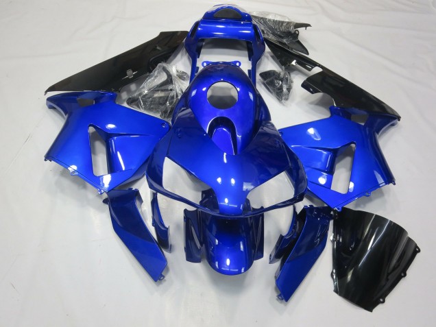 Best Deep Blue Honda CBR600RR Motorcycle Fairings 2003-2004