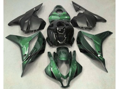 Best Deep Green with Black Honda CBR600RR Motorcycle Fairings 2009-2012