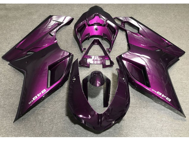 Best Deep Pink Ducati 848 1098 1198 Motorcycle Fairings 2007-2012 Best Deep Pink Ducati 848 1098 1198 Motorcycle Fairings 2007-2012