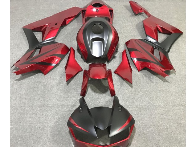 Best Deep Red & Matte Black Honda CBR600RR Motorcycle Fairings 2013-2020 Best Deep Red & Matte Black Honda CBR600RR Motorcycle Fairings 2013-2020