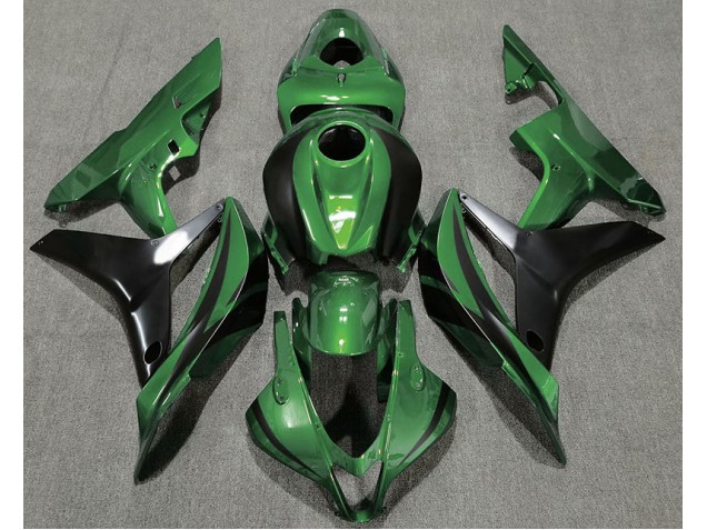 Best Forest Green OEM Style Honda CBR600RR Motorcycle Fairings 2007-2008 Best Forest Green OEM Style Honda CBR600RR Motorcycle Fairings 2007-2008