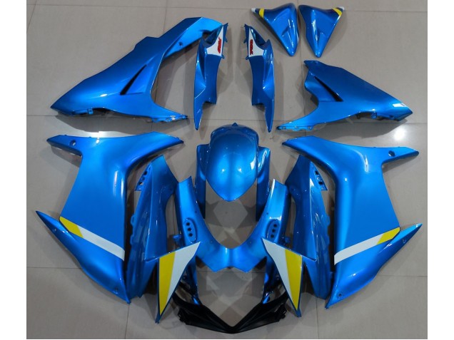 Best Full Gloss Light Blue Suzuki GSXR 600-750 Motorcycle Fairings 2011-2020