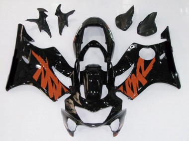 Best Gloss Black & Orange Honda CBR600 F4 Motorcycle Fairings 1999-2000