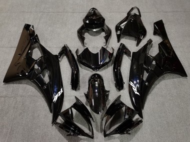 Best Gloss Black & Pearl Blue Yamaha R6 Motorcycle Fairings 2006-2007