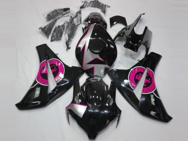 Best Gloss Black & Pink Honda CBR1000RR Motorcycle Fairings 2008-2011
