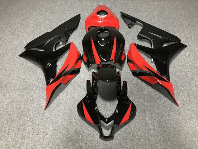 Best Gloss Black & Red Honda CBR600RR Motorcycle Fairings 2007-2008 Best Gloss Black & Red Honda CBR600RR Motorcycle Fairings 2007-2008