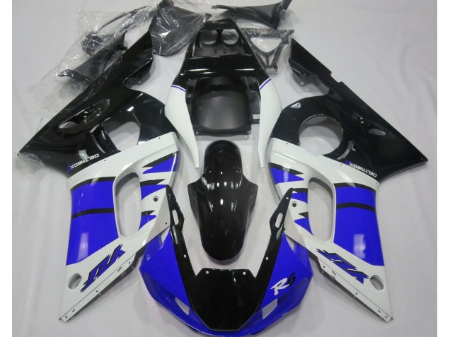 Best Gloss Blue and Black Yamaha R6 Motorcycle Fairings 1998-2002 Best Gloss Blue and Black Yamaha R6 Motorcycle Fairings 1998-2002
