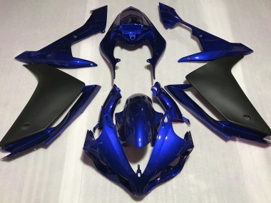 Best Gloss Blue & Black Yamaha R1 Motorcycle Fairings 2007-2008