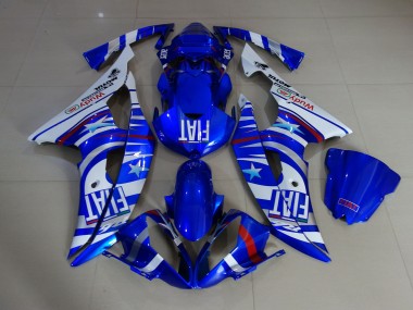 Best Gloss Blue Fiat Yamaha R6 Motorcycle Fairings 2008-2016