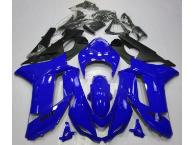 Best Gloss Blue Kawasaki ZX6R Motorcycle Fairings 2007-2008