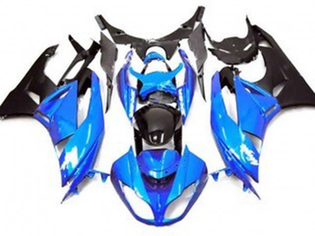 Best Gloss Blue Style Kawasaki ZX6R Motorcycle Fairings 2009-2012 Best Gloss Blue Style Kawasaki ZX6R Motorcycle Fairings 2009-2012