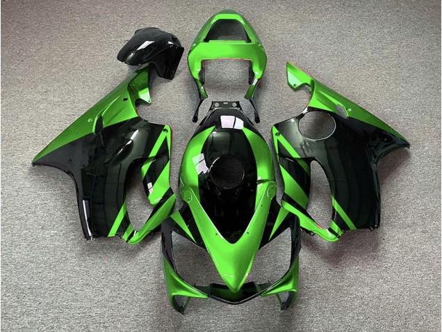 Best Gloss Green and Black Honda CBR600 F4i Motorcycle Fairings 2001-2003 Best Gloss Green and Black Honda CBR600 F4i Motorcycle Fairings 2001-2003
