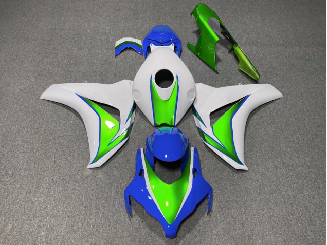 Best Gloss Green and Blue Honda CBR1000RR Motorcycle Fairings 2008-2011 Best Gloss Green and Blue Honda CBR1000RR Motorcycle Fairings 2008-2011