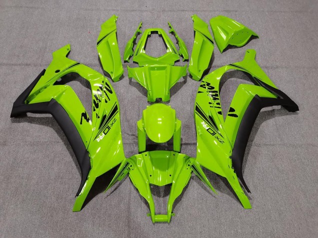 Best Gloss Green & Black Kawasaki ZX10R Motorcycle Fairings 2011-2015 Best Gloss Green & Black Kawasaki ZX10R Motorcycle Fairings 2011-2015