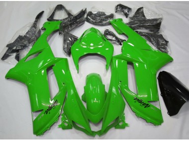 Best Gloss Green Kawasaki ZX6R Motorcycle Fairings 2007-2008