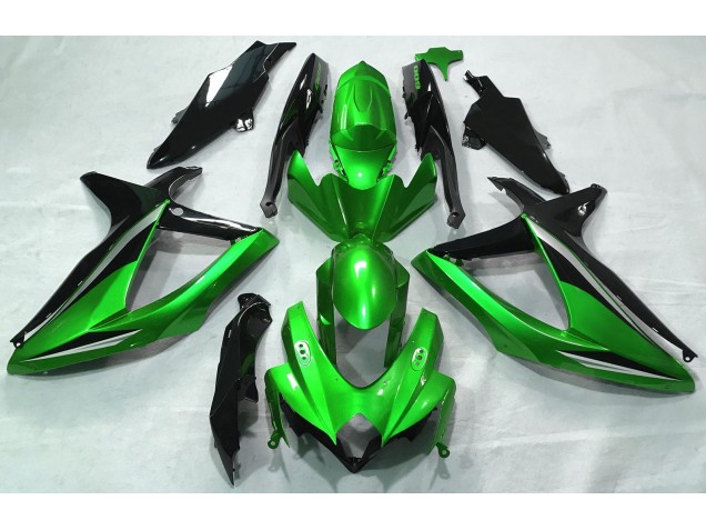 Best Gloss Green Suzuki GSXR 600-750 Motorcycle Fairings 2008-2010 Best Gloss Green Suzuki GSXR 600-750 Motorcycle Fairings 2008-2010