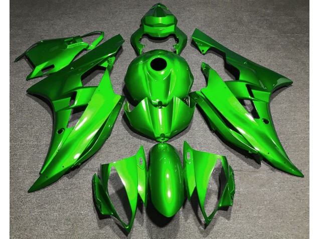 Best Gloss Green Yamaha R6 Motorcycle Fairings 2006-2007 Best Gloss Green Yamaha R6 Motorcycle Fairings 2006-2007