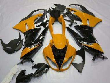 Best Gloss Orange and Black Kawasaki ZX6R Motorcycle Fairings 2009-2012