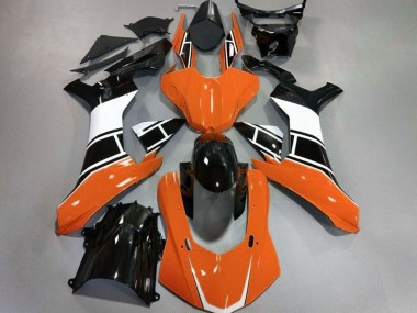 Best Gloss Orange White and Black Yamaha R1 Motorcycle Fairings 2015-2019