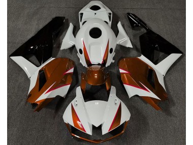 Best Gloss Orange White and Red Honda CBR600RR Motorcycle Fairings 2013-2020