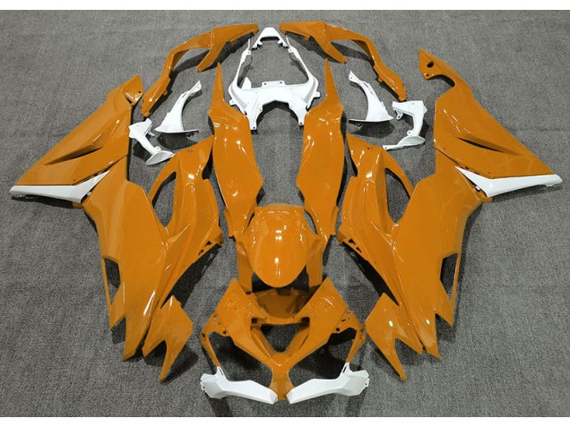 Best Gloss Orange & White Kawasaki ZX6R Motorcycle Fairings 2019-2020 Best Gloss Orange & White Kawasaki ZX6R Motorcycle Fairings 2019-2020