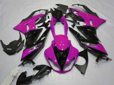 Best Gloss Pink and Black Kawasaki ZX6R Motorcycle Fairings 2009-2012